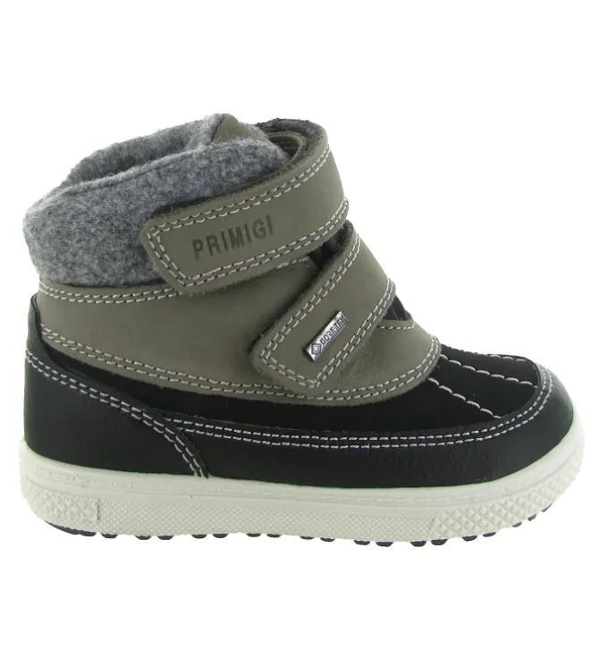 apres ski bottes fourrees - - bebe garcon - Nubuck - Gris - Primigi