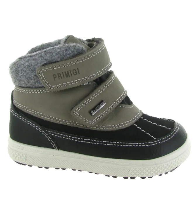 apres ski bottes fourrees - - bebe garcon - Nubuck - Gris - Primigi