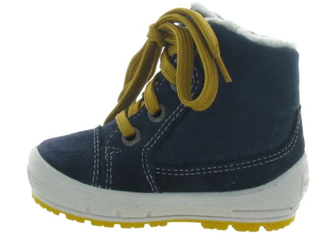 apres ski bottes fourrees - - bebe garcon - Synthétique - Bleu - Superfit