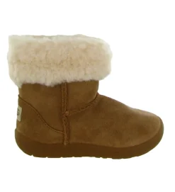 apres ski bottes fourrees - - bebe fille - Nubuck - Marron - Ugg australia
