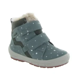 apres ski bottes fourrees - - bebe fille - Cuir - Bleu - Superfit