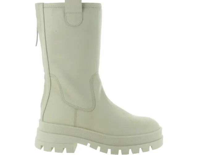 apres ski bottes fourrees - Botte fourrée - femme - Cuir - Blanc - Armando