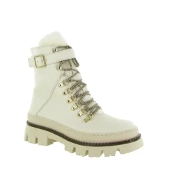 apres ski bottes fourrees - Botte de neige - femme - Cuir - Blanc - Armando