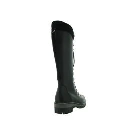 apres ski bottes fourrees - Botte de neige - femme - Cuir - Noir - New italia shoes