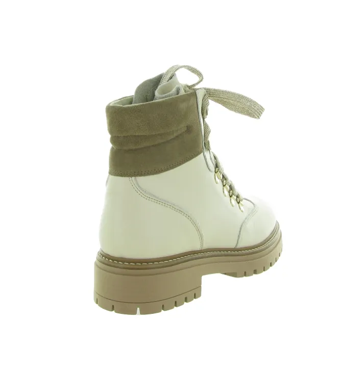 apres ski bottes fourrees - Botte de neige - femme - Cuir - Blanc - Armando