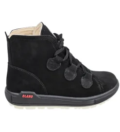 apres ski bottes fourrees - Bottine chaude - femme - Nubuck - Noir - Olang