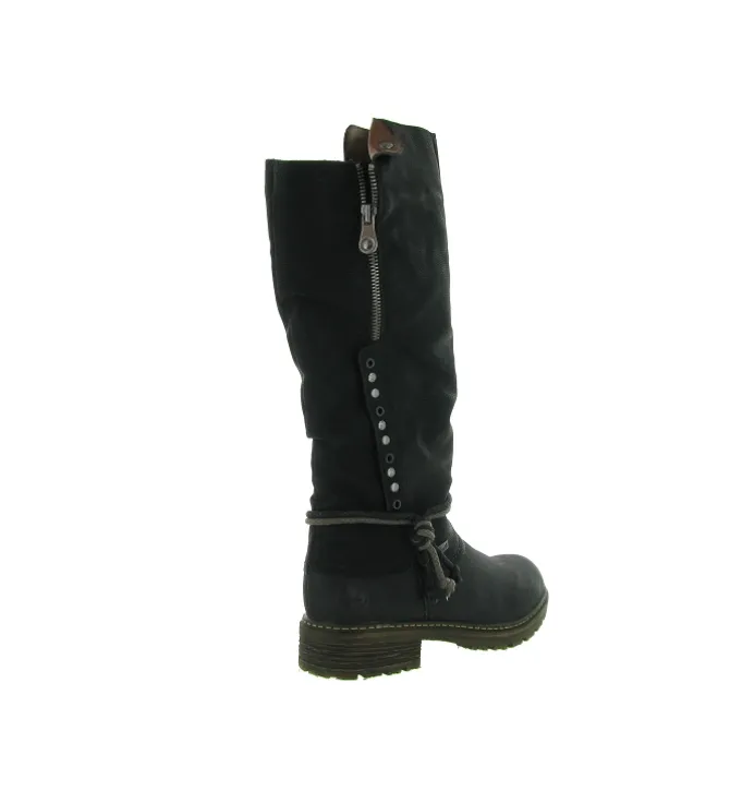 apres ski bottes fourrees - Botte de neige - femme - Synthétique - Noir - Rieker