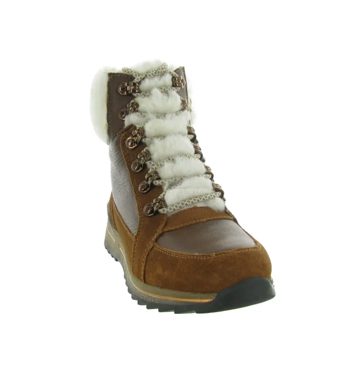 apres ski bottes fourrees - Bottine chaude - femme - Nubuck - Marron - Ara