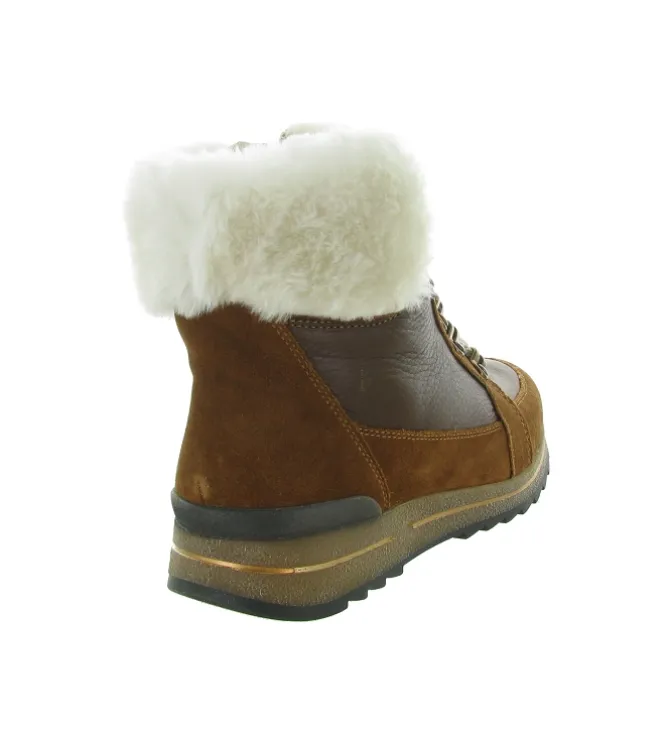 apres ski bottes fourrees - Bottine chaude - femme - Nubuck - Marron - Ara