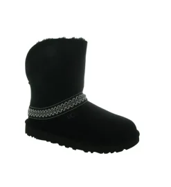 apres ski bottes fourrees - Botte fourrée - femme - Nubuck - Noir - Ugg australia