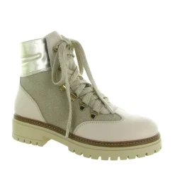 apres ski bottes fourrees - Bottine chaude - femme - Cuir - Beige - Armando
