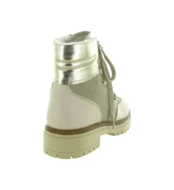 apres ski bottes fourrees - Bottine chaude - femme - Cuir - Beige - Armando