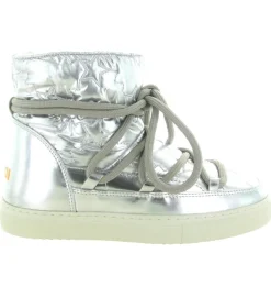 apres ski bottes fourrees - Bottine chaude - femme - Nylon - Argent - Inuikii