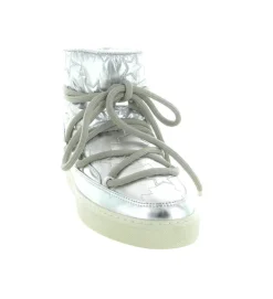 apres ski bottes fourrees - Bottine chaude - femme - Nylon - Argent - Inuikii