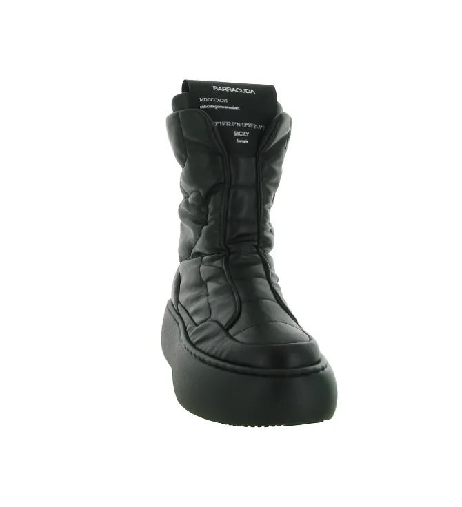 apres ski bottes fourrees - Botte de neige - femme - Synthétique - Noir - Barracuda