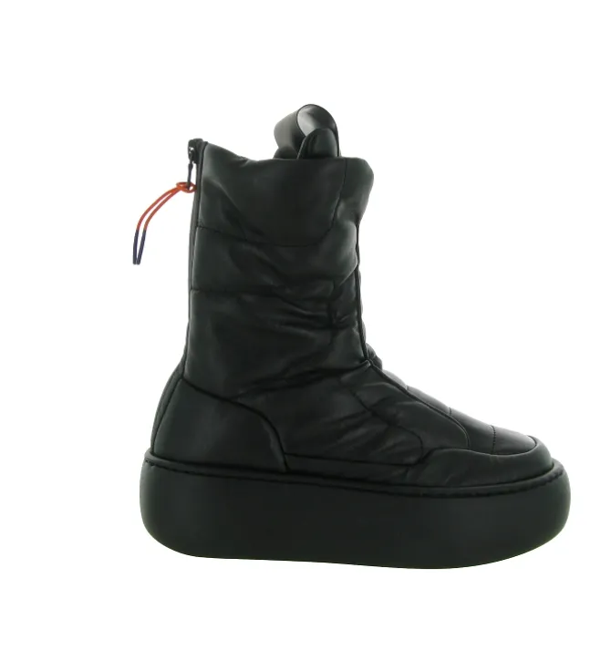 apres ski bottes fourrees - Botte de neige - femme - Synthétique - Noir - Barracuda
