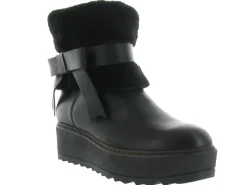 apres ski bottes fourrees - Botte de neige - femme - Cuir - Noir - Armando