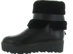 apres ski bottes fourrees - Botte de neige - femme - Cuir - Noir - Armando