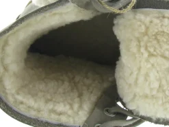 apres ski bottes fourrees - Botte de neige - femme - Nubuck - Gris - Black stone
