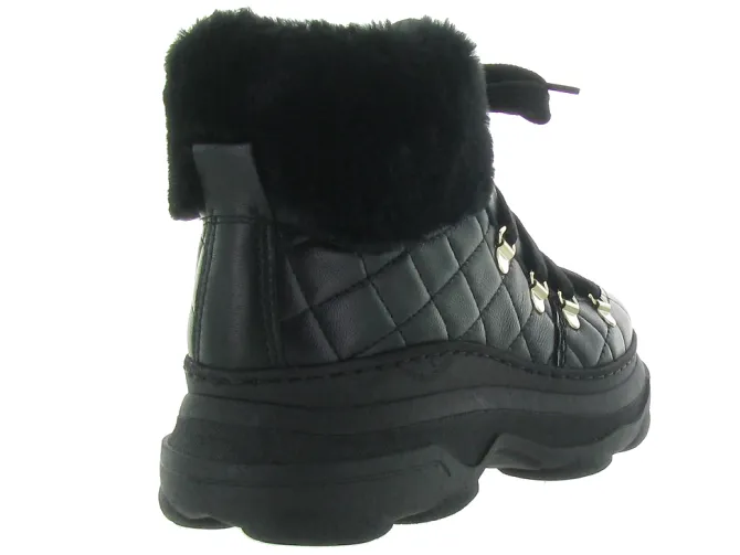 apres ski bottes fourrees - Botte de neige - femme - Nubuck - Noir - Armando