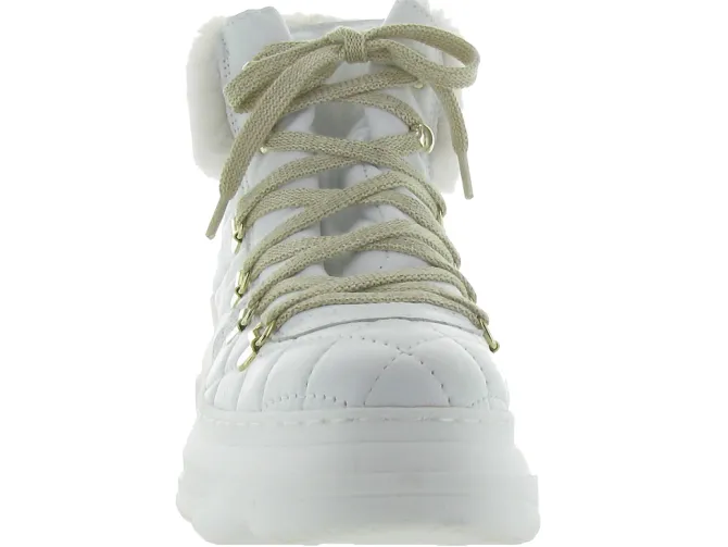 apres ski bottes fourrees - Botte de neige - femme - Nubuck - Blanc - Armando
