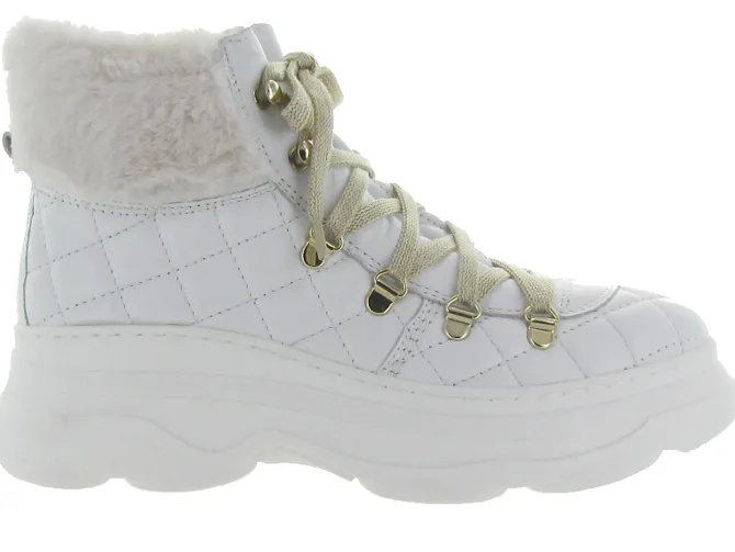 apres ski bottes fourrees - Botte de neige - femme - Nubuck - Blanc - Armando