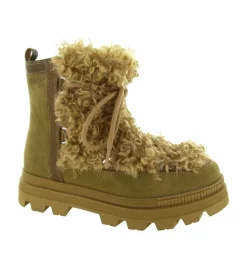 apres ski bottes fourrees - Botte fourrée - femme - Fourrure - Marron - Oscar