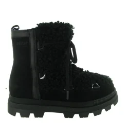 apres ski bottes fourrees - Botte fourrée - femme - Fourrure - Noir - Oscar