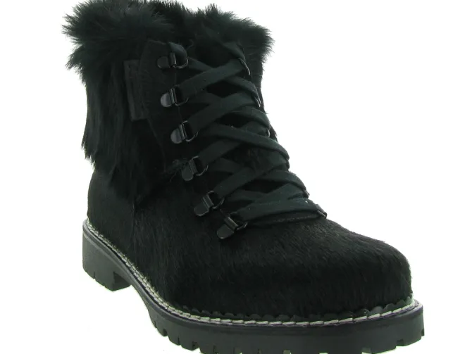 apres ski bottes fourrees - Botte fourrée - femme - Fourrure - Noir - Oscar