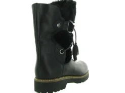 apres ski bottes fourrees - Botte de neige - femme - Cuir - Noir - Armando