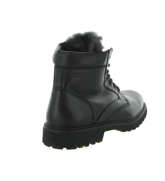 apres ski bottes fourrees - Bottine chaude - homme - Cuir - Noir - Lloyd