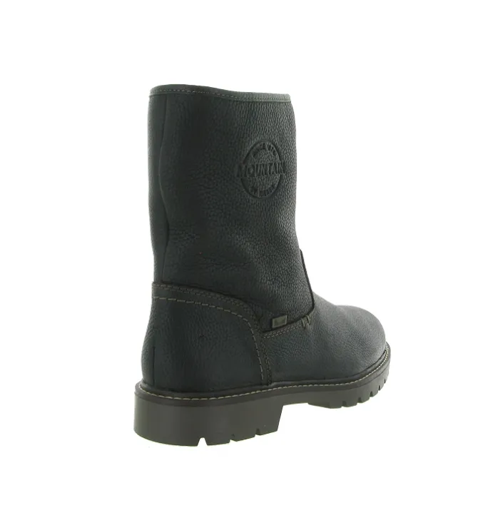 apres ski bottes fourrees - Bottes de neige - homme - Cuir - Marron - Rieker