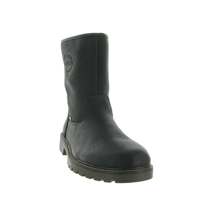 apres ski bottes fourrees - Bottes de neige - homme - Cuir - Marron - Rieker