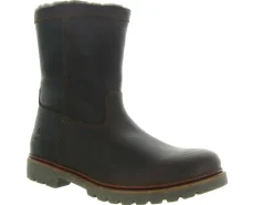 apres ski bottes fourrees - Bottes de neige - homme - Cuir - Chestnut - Panama jack