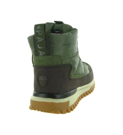 apres ski bottes fourrees - Bottes de neige - homme - Nylon - Kaki - Pajar