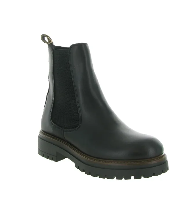apres ski bottes fourrees - Bottine chaude - femme - Cuir - Noir - Armando