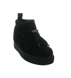 apres ski bottes fourrees - Bottine chaude - femme - Laine - Noir - Inuikii
