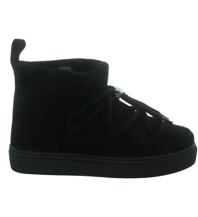 apres ski bottes fourrees - Bottine chaude - femme - Laine - Noir - Inuikii