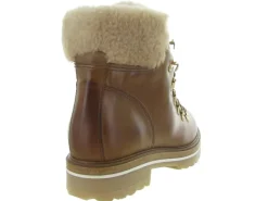 apres ski bottes fourrees - Botte de neige - femme - Cuir - Marron - Nicola benson franzini