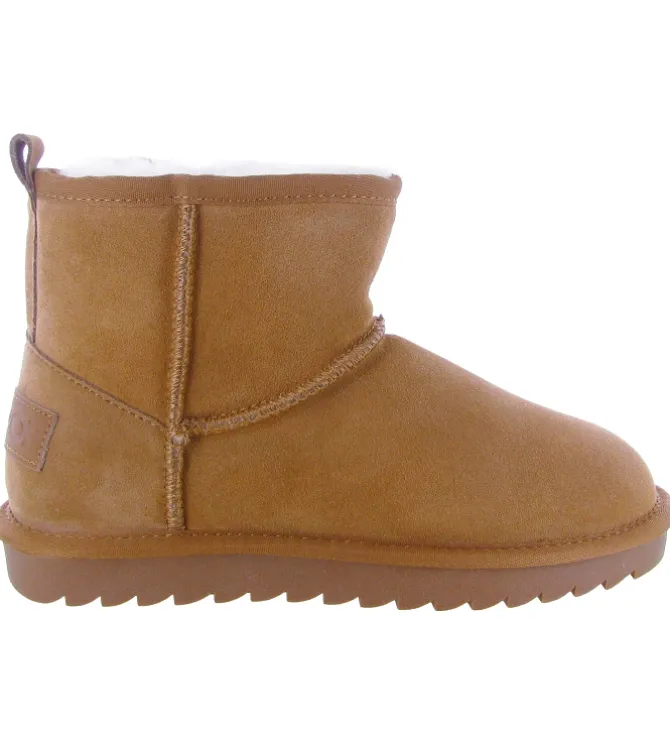 apres ski bottes fourrees - Bottine chaude - femme - Nubuck - Beige - Colors of california