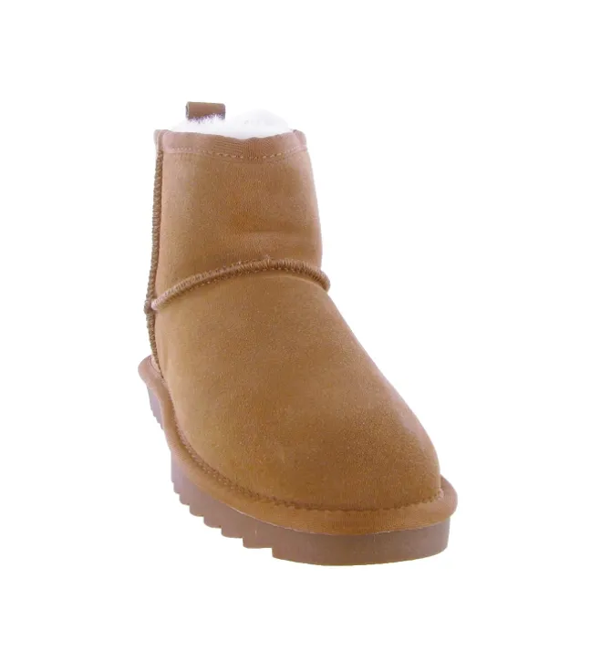 apres ski bottes fourrees - Bottine chaude - femme - Nubuck - Beige - Colors of california