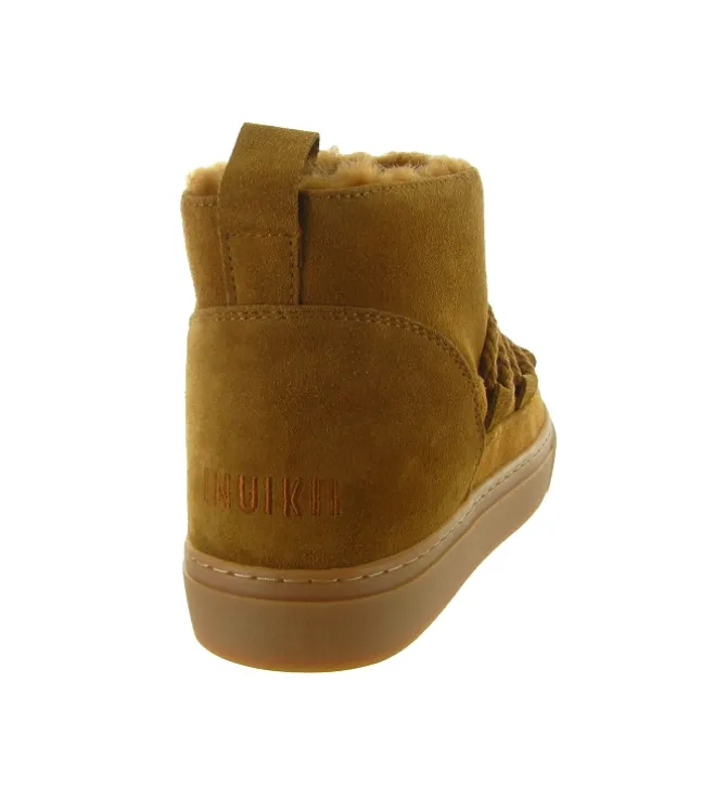 apres ski bottes fourrees - Bottine chaude - femme - Nubuck - Chestnut - Inuikii