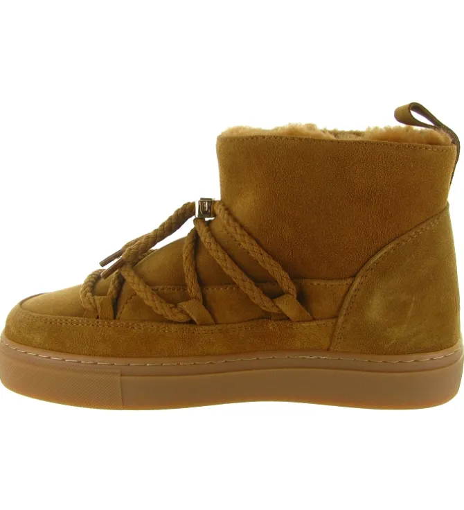 apres ski bottes fourrees - Bottine chaude - femme - Nubuck - Chestnut - Inuikii
