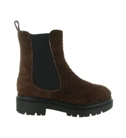 apres ski bottes fourrees - Bottine chaude - femme - Cuir - Marron - Armando