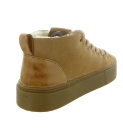 apres ski bottes fourrees - Bottine chaude - femme - Nubuck - Beige - Black stone