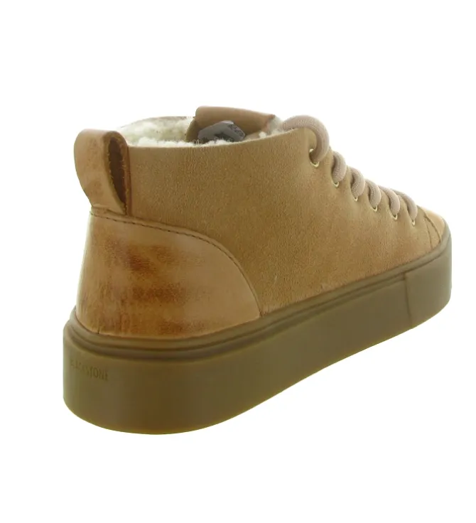 apres ski bottes fourrees - Bottine chaude - femme - Nubuck - Beige - Black stone