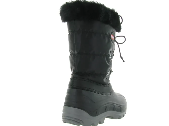 apres ski bottes fourrees - Bottes fourrées - junior garcon - Synthétique - Noir - Olang