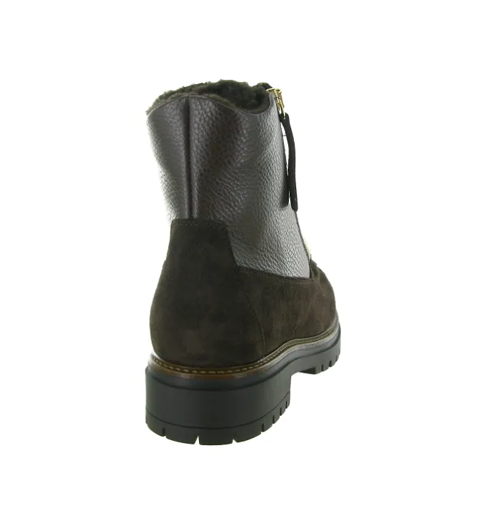 apres ski bottes fourrees - Botte de neige - femme - Nubuck - Marron - Armando