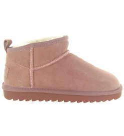 apres ski bottes fourrees - Bottine chaude - femme - Nubuck - Rose - Colors of california