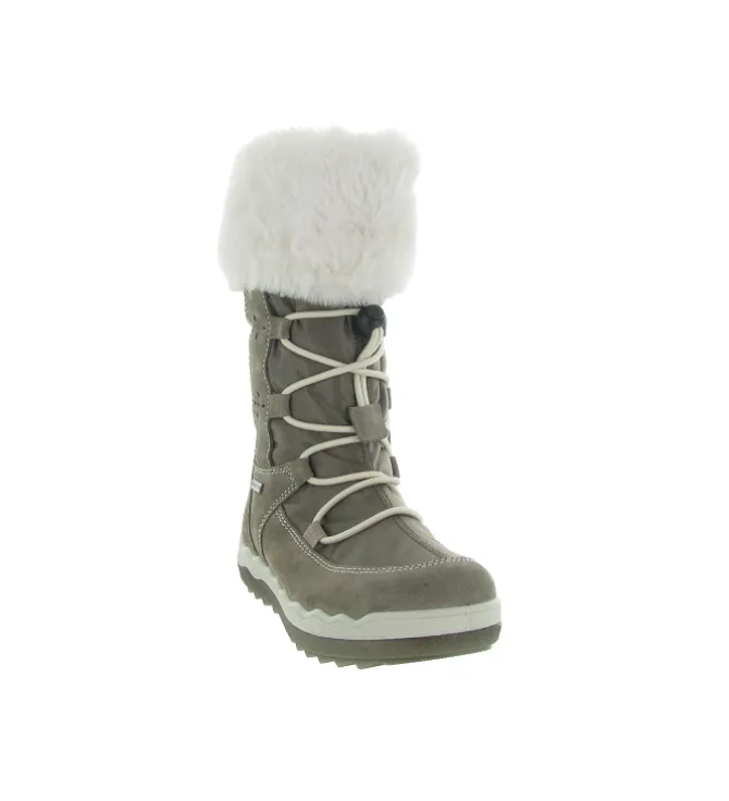 apres ski bottes fourrees - Bottes fourrées - junior fille - Synthétique - Taupe - Primigi